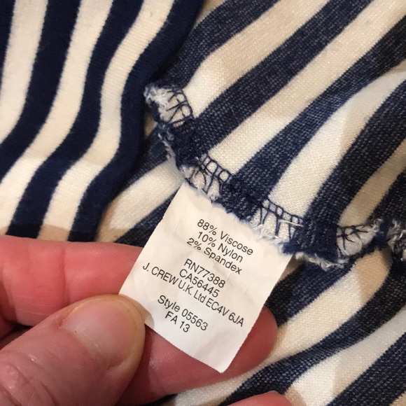 Madewell navy and white tunic or minidress - Picture 7 of 7